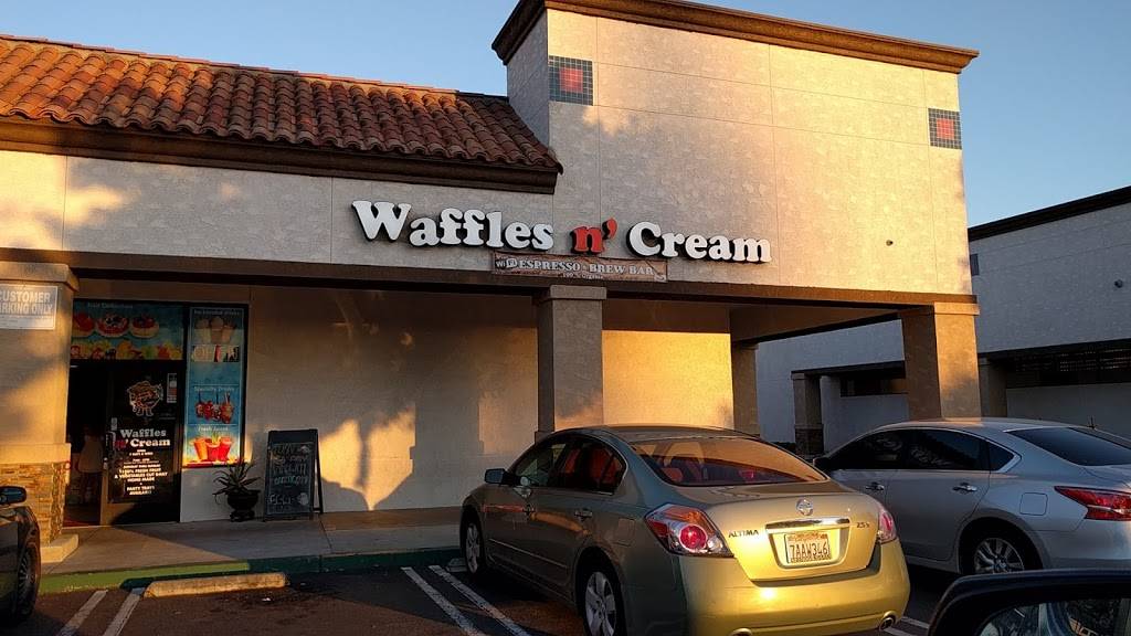 Waffles N Cream | cafe | 11458 Telegraph Rd, Santa Fe Springs, CA 90670, USA | 5629290806 OR +1 562-929-0806