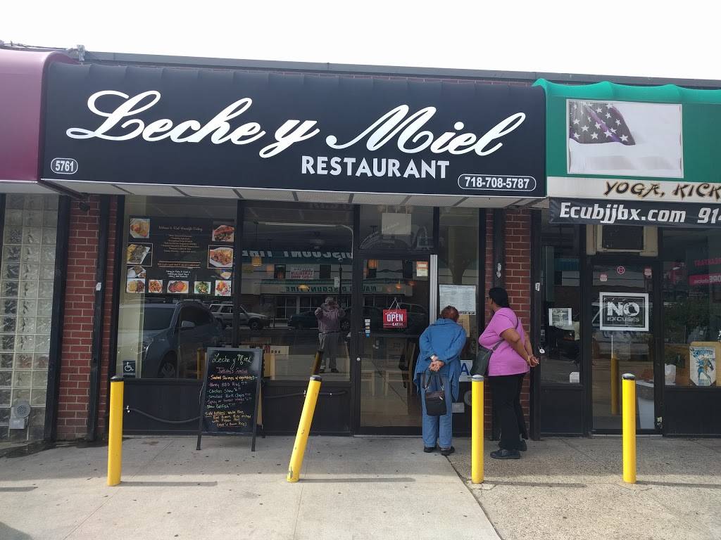 Leche Y Miel | restaurant | 5761 Broadway, Bronx, NY 10463, USA | 7187085787 OR +1 718-708-5787