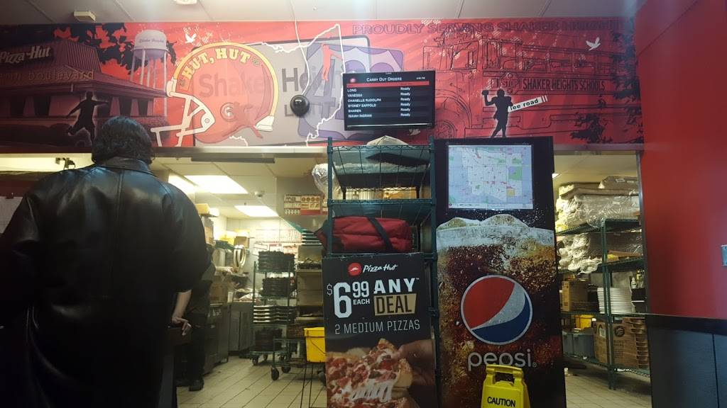 Pizza Hut | restaurant | 16800 Chagrin Blvd, Shaker Heights, OH 44120, USA | 2169216771 OR +1 216-921-6771