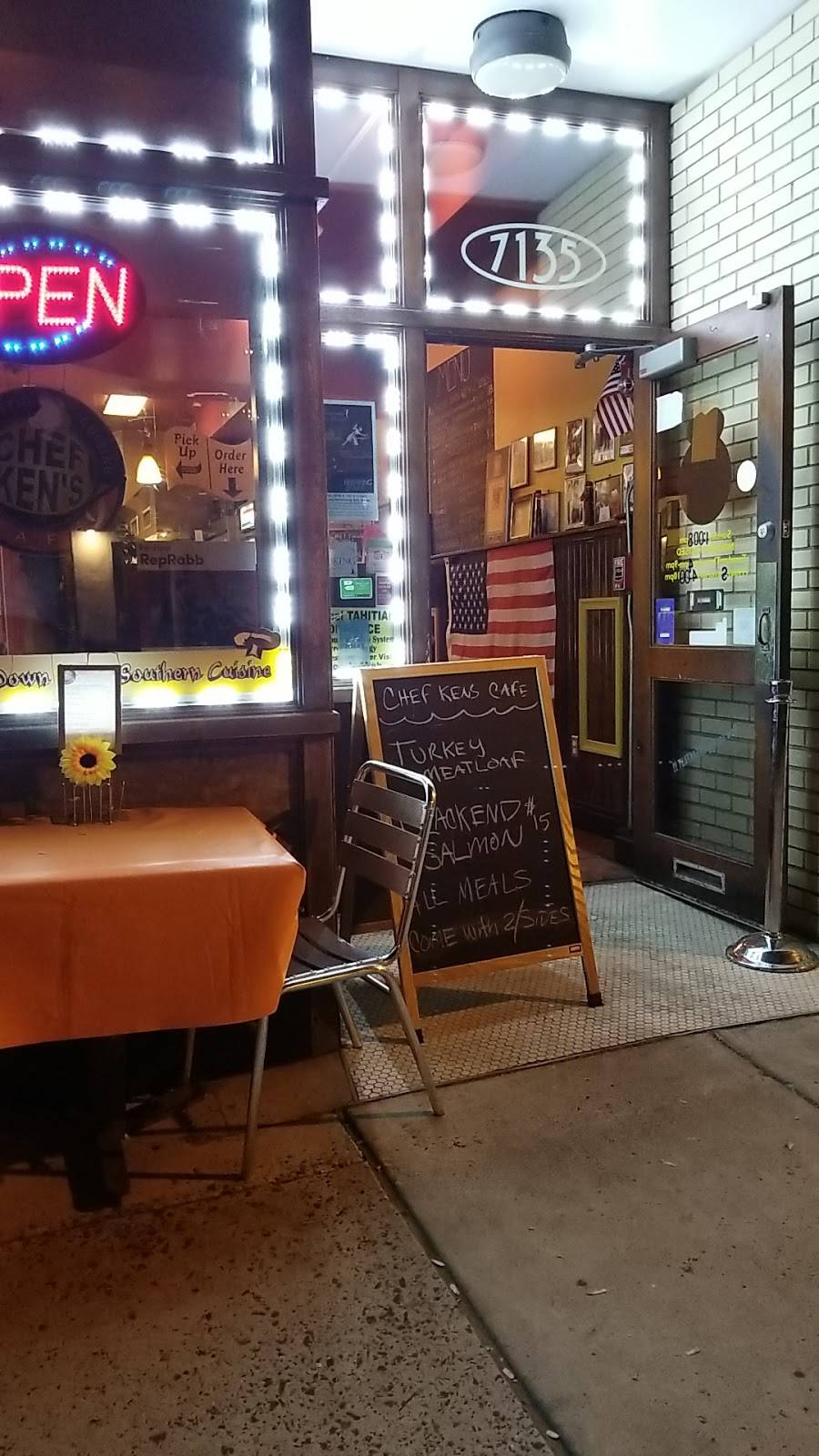 Chef Kens | restaurant | 7135 Germantown Ave, Philadelphia, PA 19119, USA | 2157138899 OR +1 215-713-8899