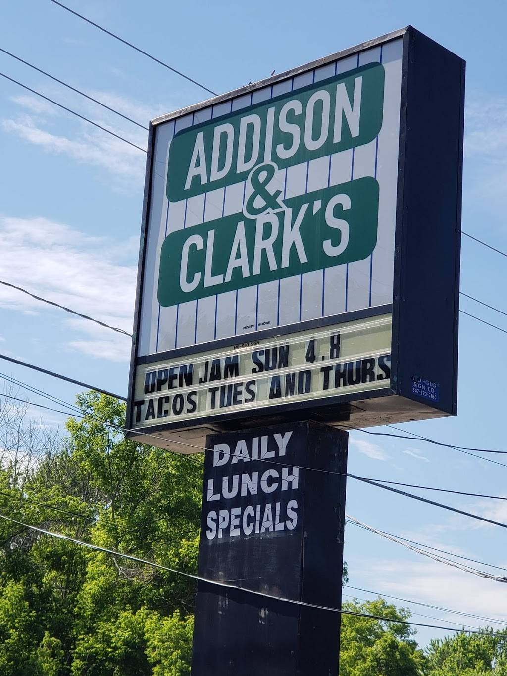 Addison & Clarks | restaurant | 37895 N Sheridan Rd, Beach Park, IL 60087, USA | 8476728783 OR +1 847-672-8783