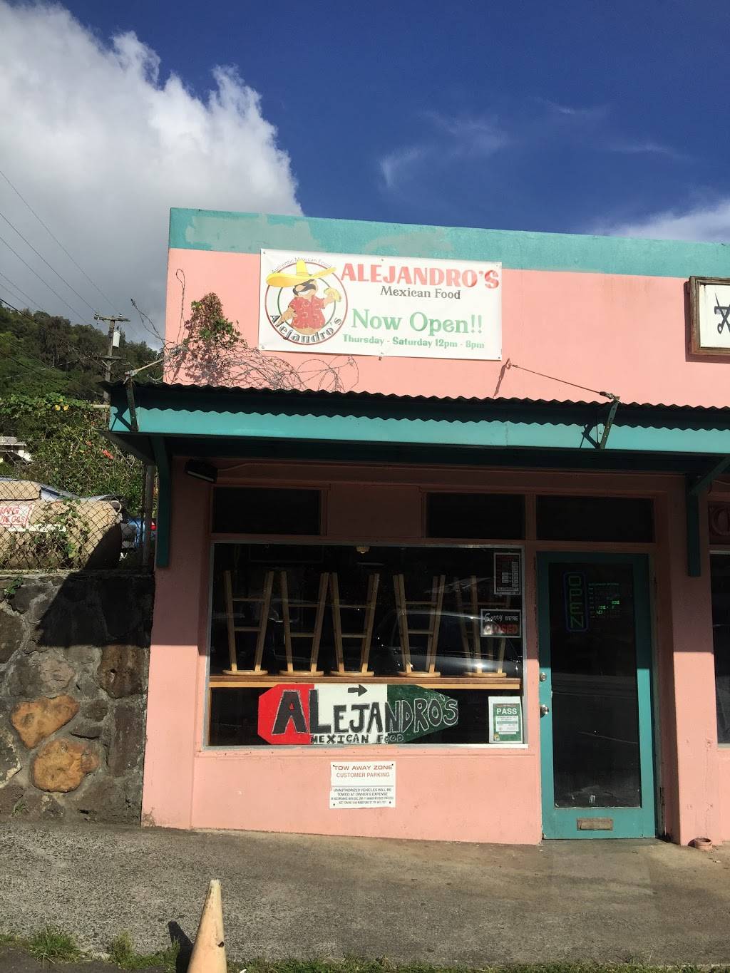 Alejandros Mexican Food | restaurant | 2831 Kalihi St E, Honolulu, HI 96819, USA | 8087770038 OR +1 808-777-0038