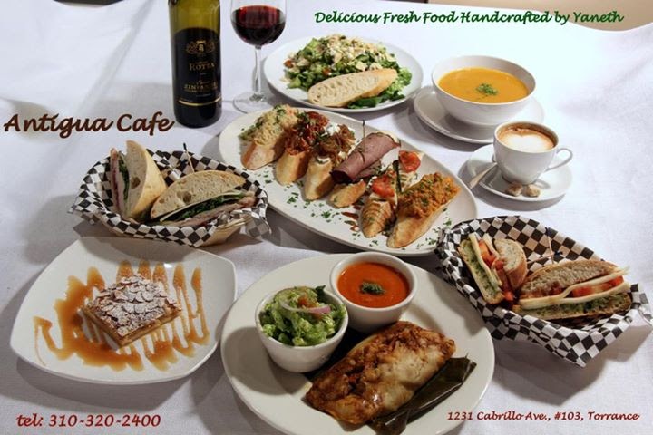 Antigua Cafe, International Deli & Catering | cafe | 1231 Cabrillo Ave #103, Torrance, CA 90501, USA | 3106289990 OR +1 310-628-9990
