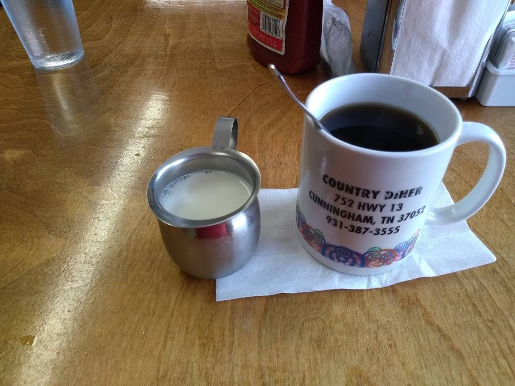 Country Diner | restaurant | 752 TN-13, Cunningham, TN 37052, USA | 9313873555 OR +1 931-387-3555