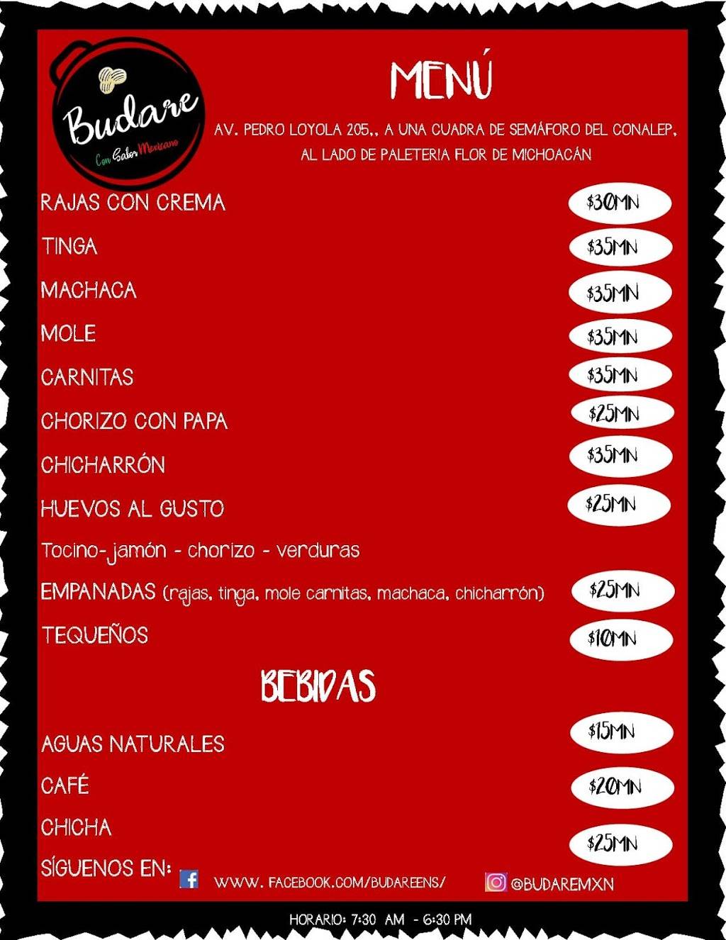 Budare | restaurant | Av. Dr Pedro Loyola # 205 Entre Pastor Ramos y Jose Cerda, Punta Banda II, 22897 Ensenada, B.C., Mexico | 016462489965 OR +52 646 248 9965