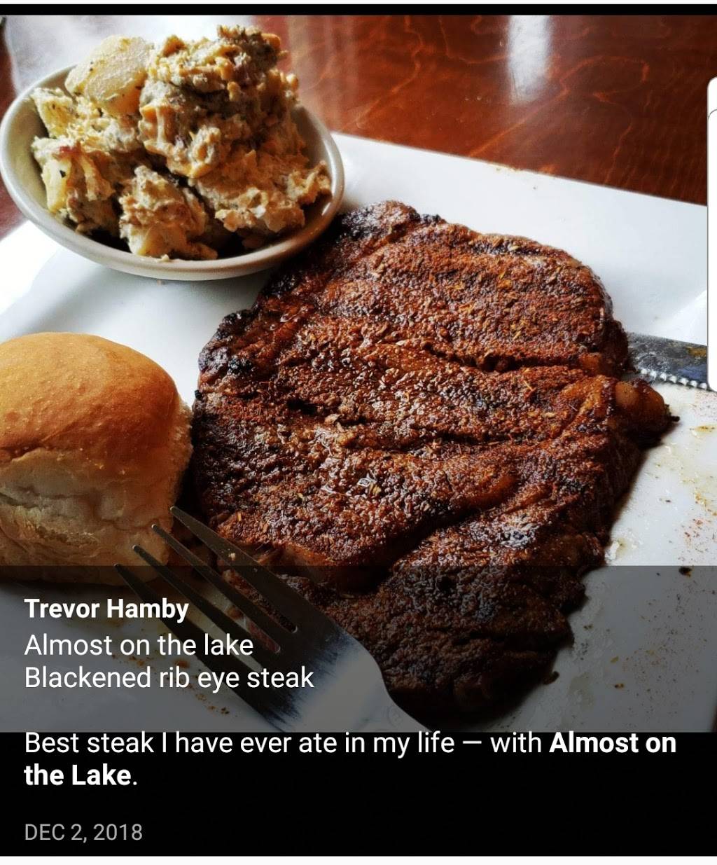 Almost on The Lake | restaurant | 3600 W, NC-268, Wilkesboro, NC 28697, USA | 3369215253 OR +1 336-921-5253