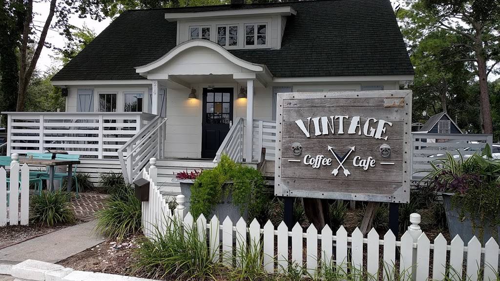 Vintage Coffee Cafe | cafe | 219 Simmons St, Mt Pleasant, SC 29464, USA | 8433527552 OR +1 843-352-7552
