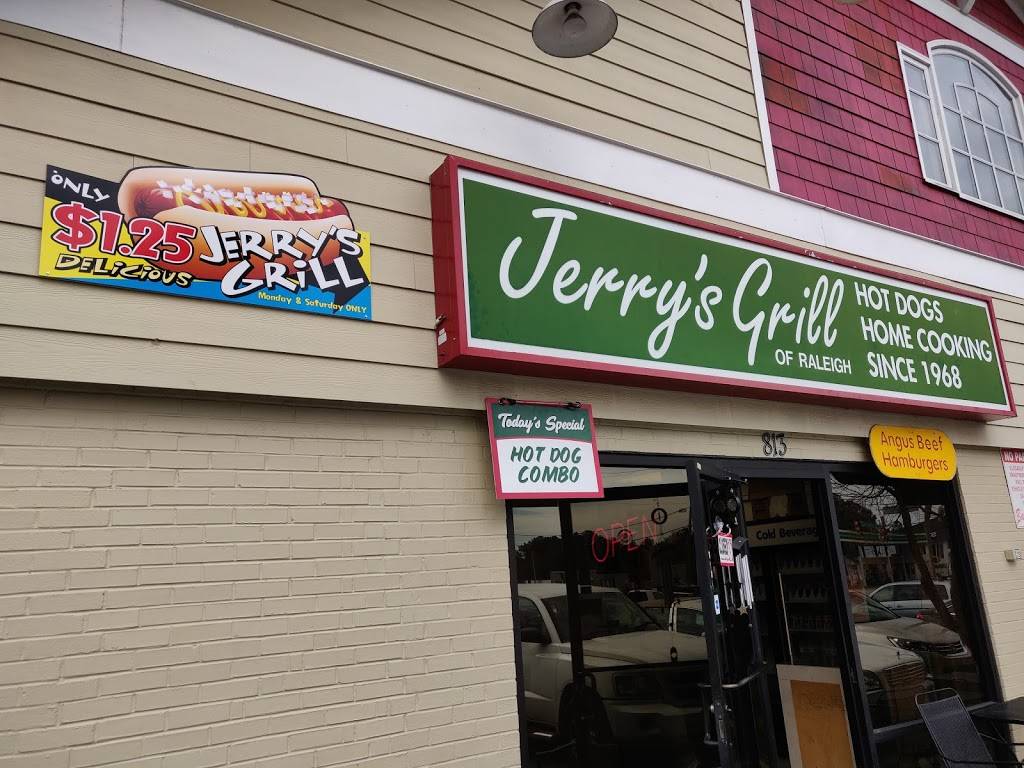 Jerrys Grill | restaurant | 813 E Whitaker Mill Rd, Raleigh, NC 27608, USA | 9198327561 OR +1 919-832-7561