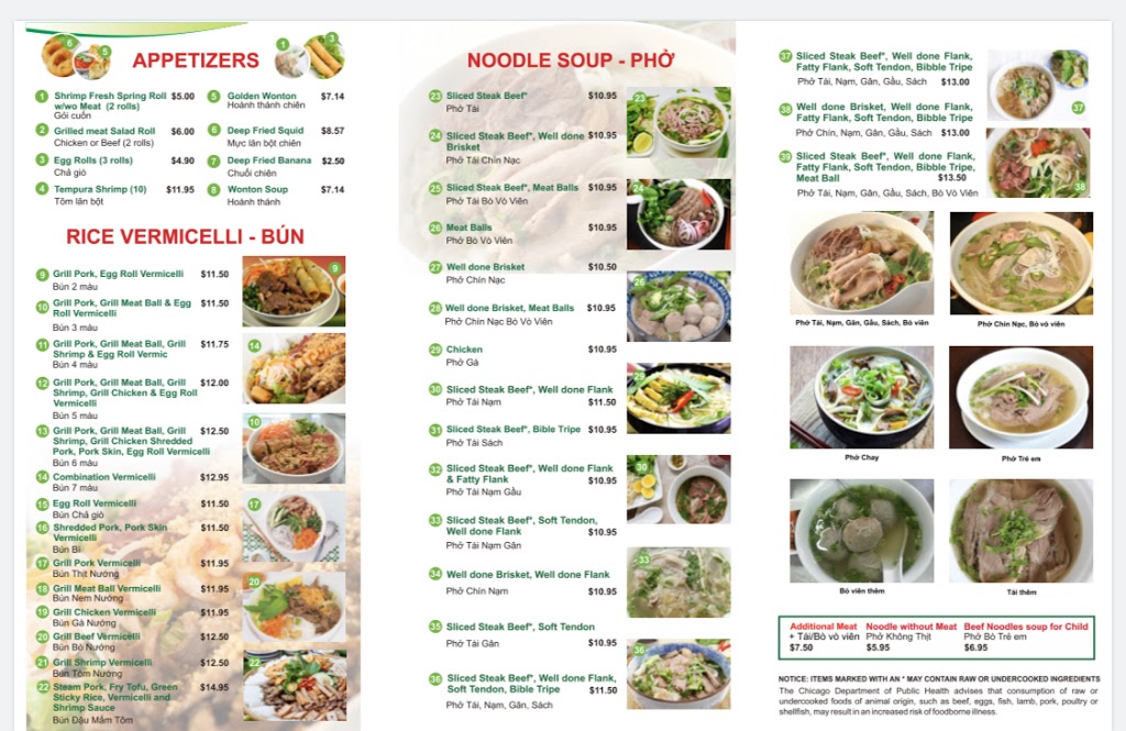 Delicious Pho | restaurant | 5033 N Elston Ave Unit 143, Chicago, IL 60630, USA | 7733021672 OR +1 773-302-1672