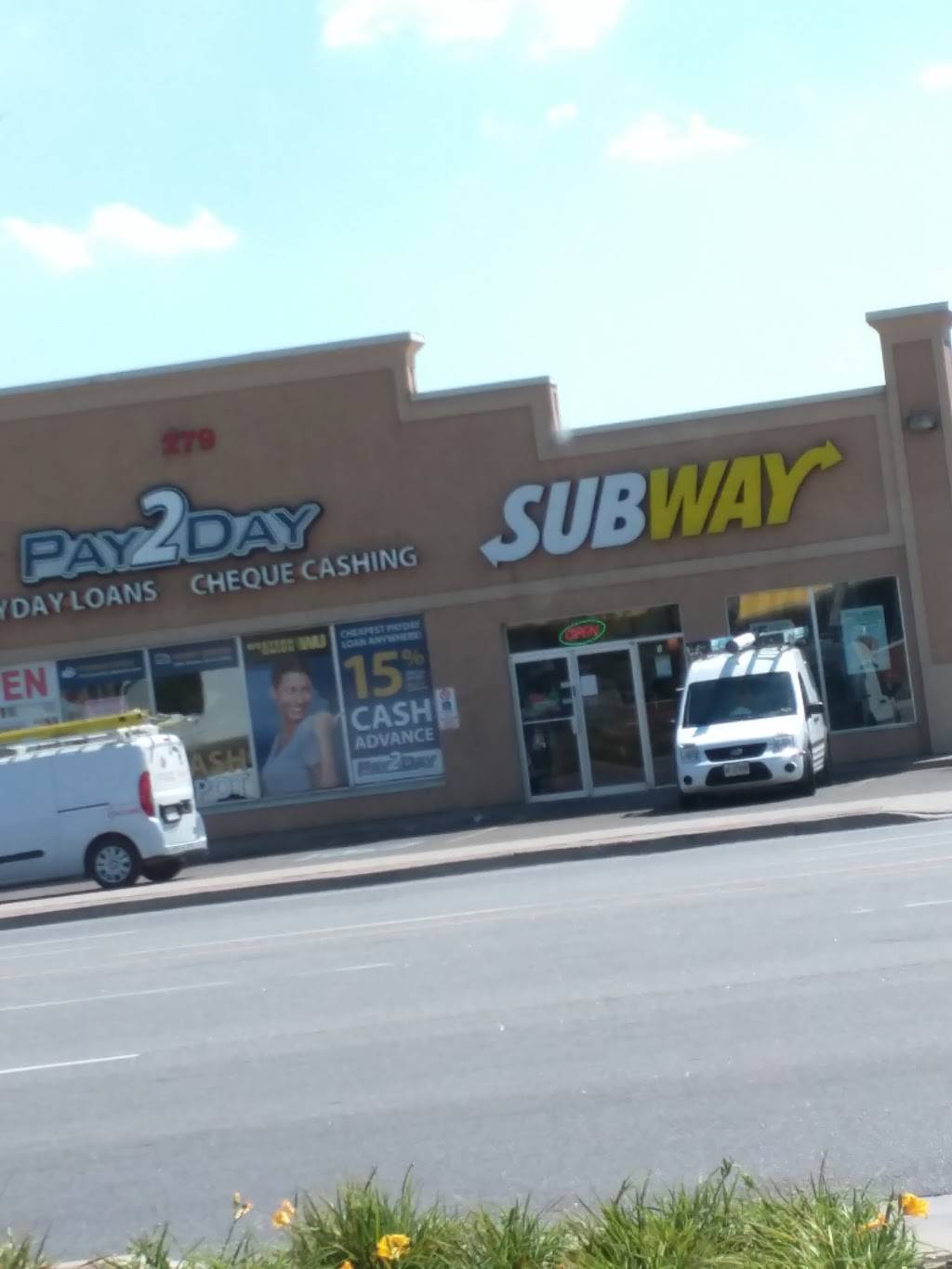 Subway | restaurant | 279 Queen St E, Brampton, ON L6W 2C2, Canada | 9054517827 OR +1 905-451-7827