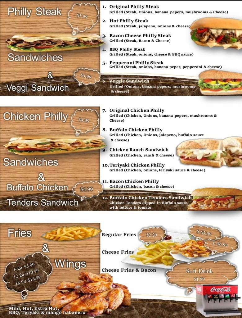 M & J Philly Steak | restaurant | 5751 Old Hickory Blvd #107, Hermitage, TN 37076, USA | 6156790709 OR +1 615-679-0709