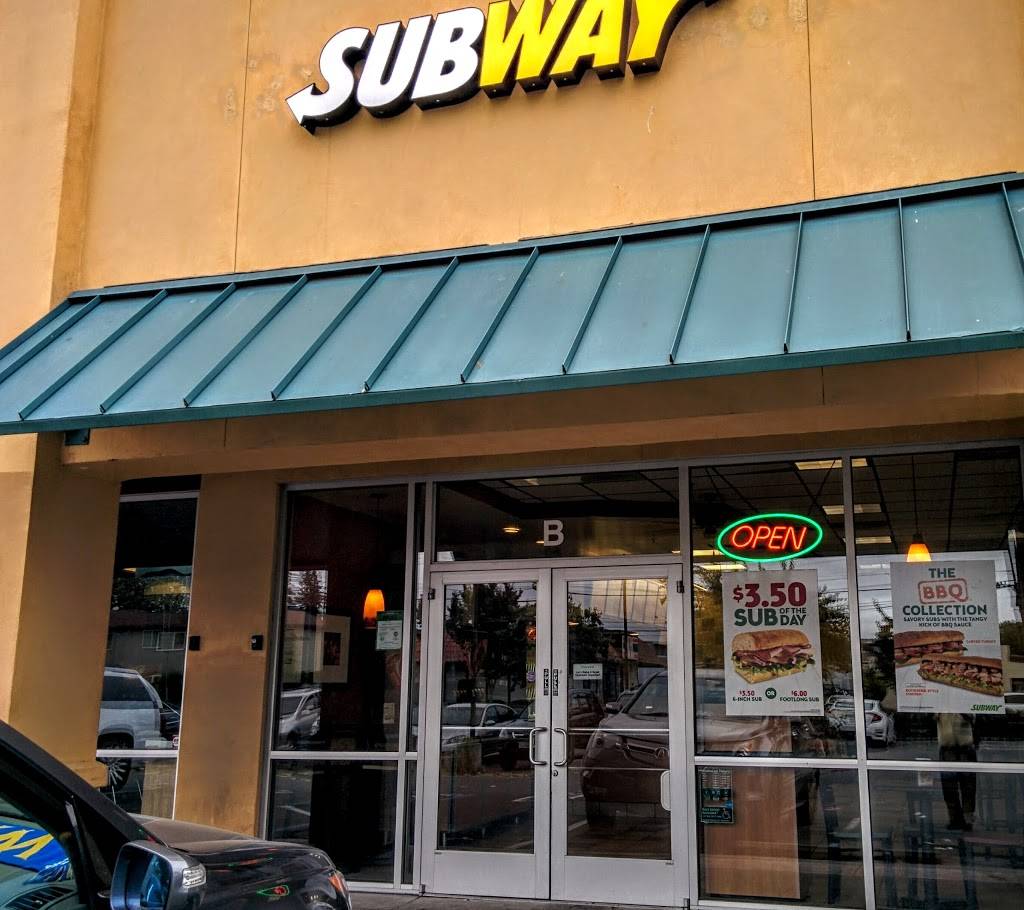 Subway Restaurants | restaurant | 13808 East 14th Street, Suite B, Palma Plaza, San Leandro, CA 94578, USA | 5103466700 OR +1 510-346-6700
