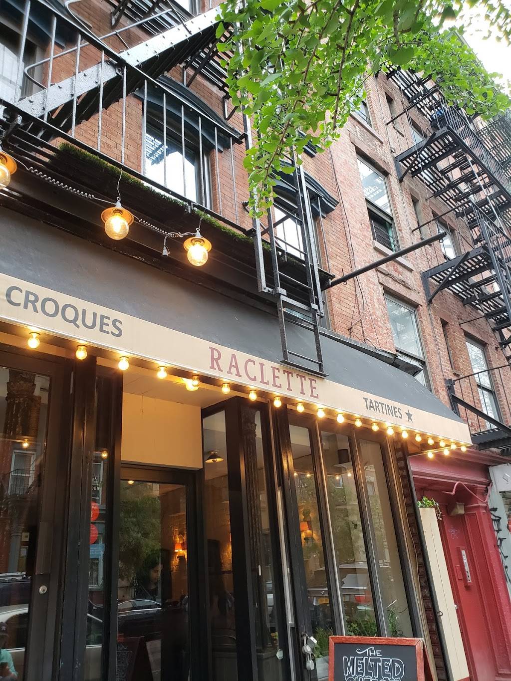 Raclette | restaurant | 511 E 12th St, New York, NY 10009, USA | 9178535377 OR +1 917-853-5377