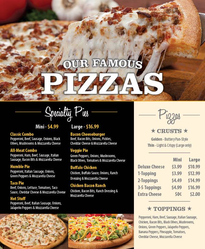 Godfathers Pizza Express | restaurant | 2935 Mitthoeffer Rd, Indianapolis, IN 46229, USA | 3178944995 OR +1 317-894-4995