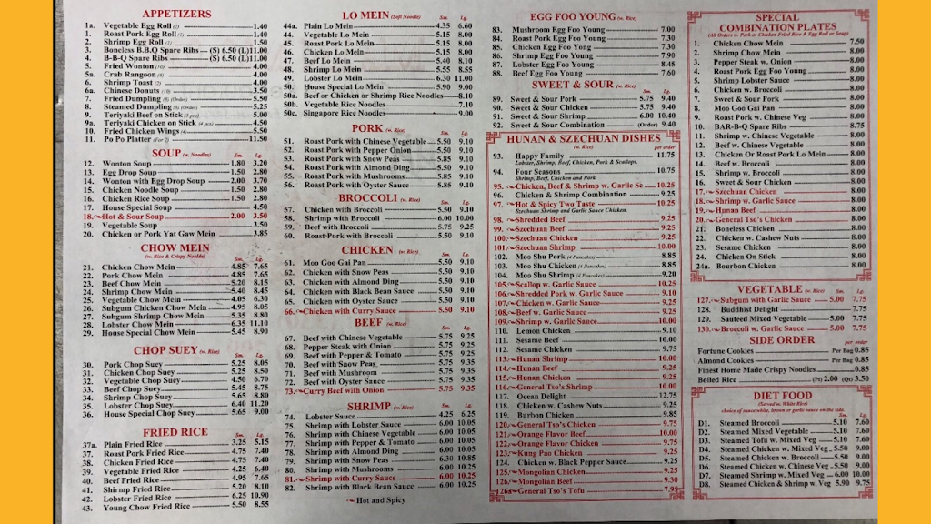 Main Moon Chinese Restaurants​ | restaurant | 1502 S Raccoon Rd, Youngstown, OH 44515, USA | 3307991338 OR +1 330-799-1338