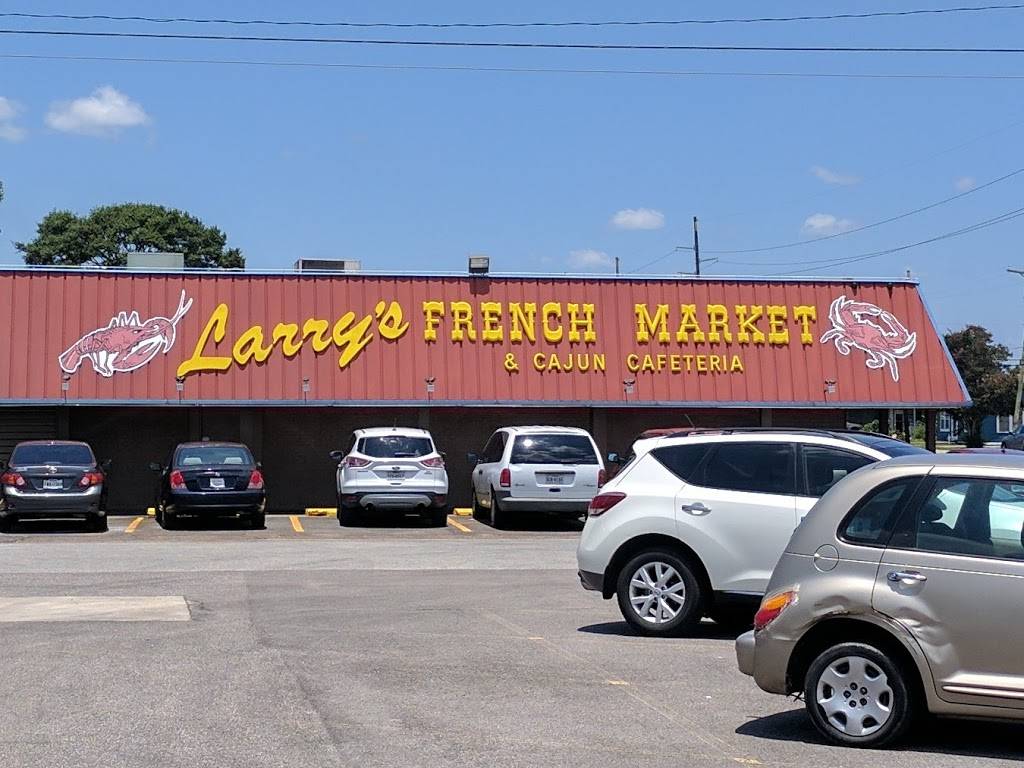 Larrys French Market & Cajun Restaurant | restaurant | 3701 Pure Atlantic Rd, Groves, TX 77619, USA | 4099623381 OR +1 409-962-3381