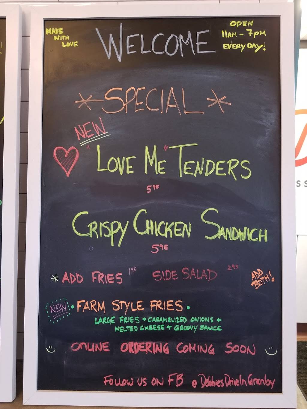 Debbies Drive In | restaurant | 663 W Agate Ave, Granby, CO 80446, USA | 9705573370 OR +1 970-557-3370