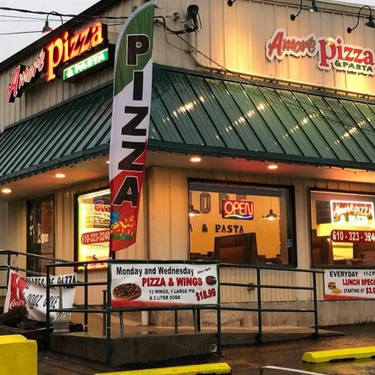 Amore Pizza and Pasta | restaurant | 100 W Schuylkill Rd suite 5, Pottstown, PA 19465, USA | 6103233240 OR +1 610-323-3240