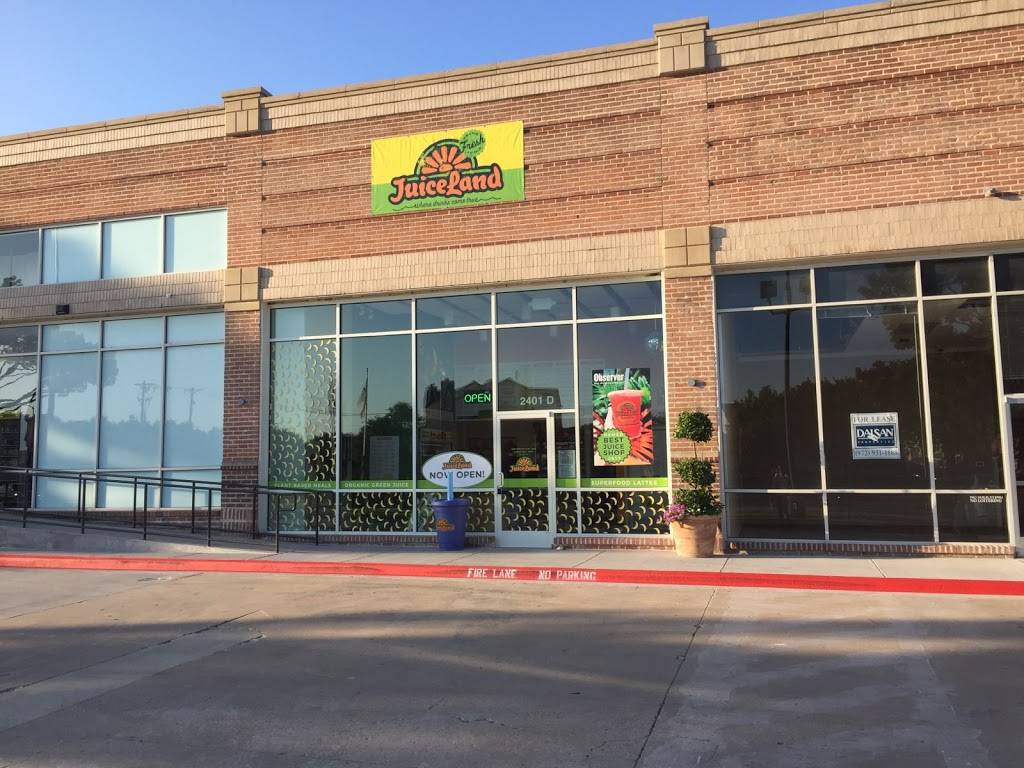 JuiceLand | restaurant | 2401 Preston Rd unit d, Plano, TX 75093, USA | 4692980712 OR +1 469-298-0712