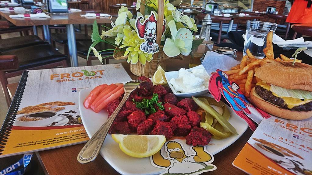 Froot Grill & Cafe | restaurant | 15010 Warren Ave, Dearborn, MI 48126, USA | 3134518282 OR +1 313-451-8282