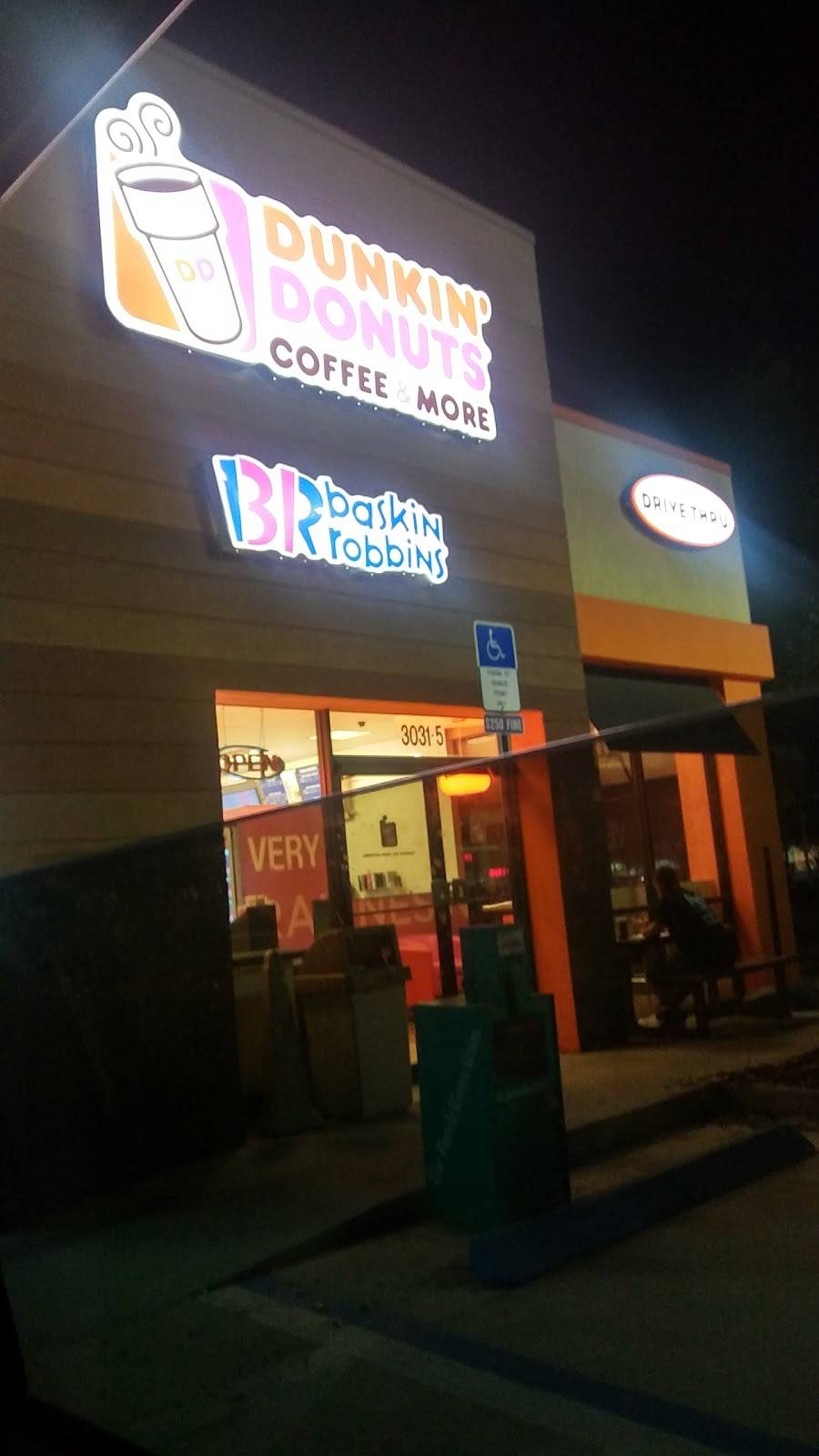 Dunkin | cafe | 3031 Monument Rd, Jacksonville, FL 32225, USA | 9046835522 OR +1 904-683-5522