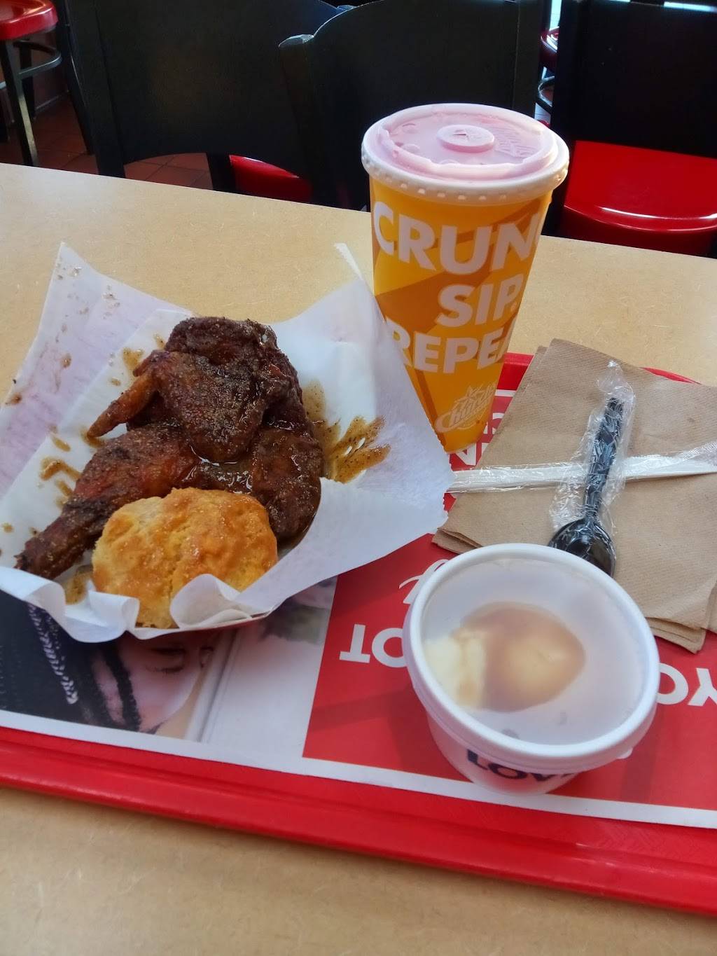 Churchs Chicken | restaurant | 1298 TX-121, Lewisville, TX 75067, USA | 9722211311 OR +1 972-221-1311