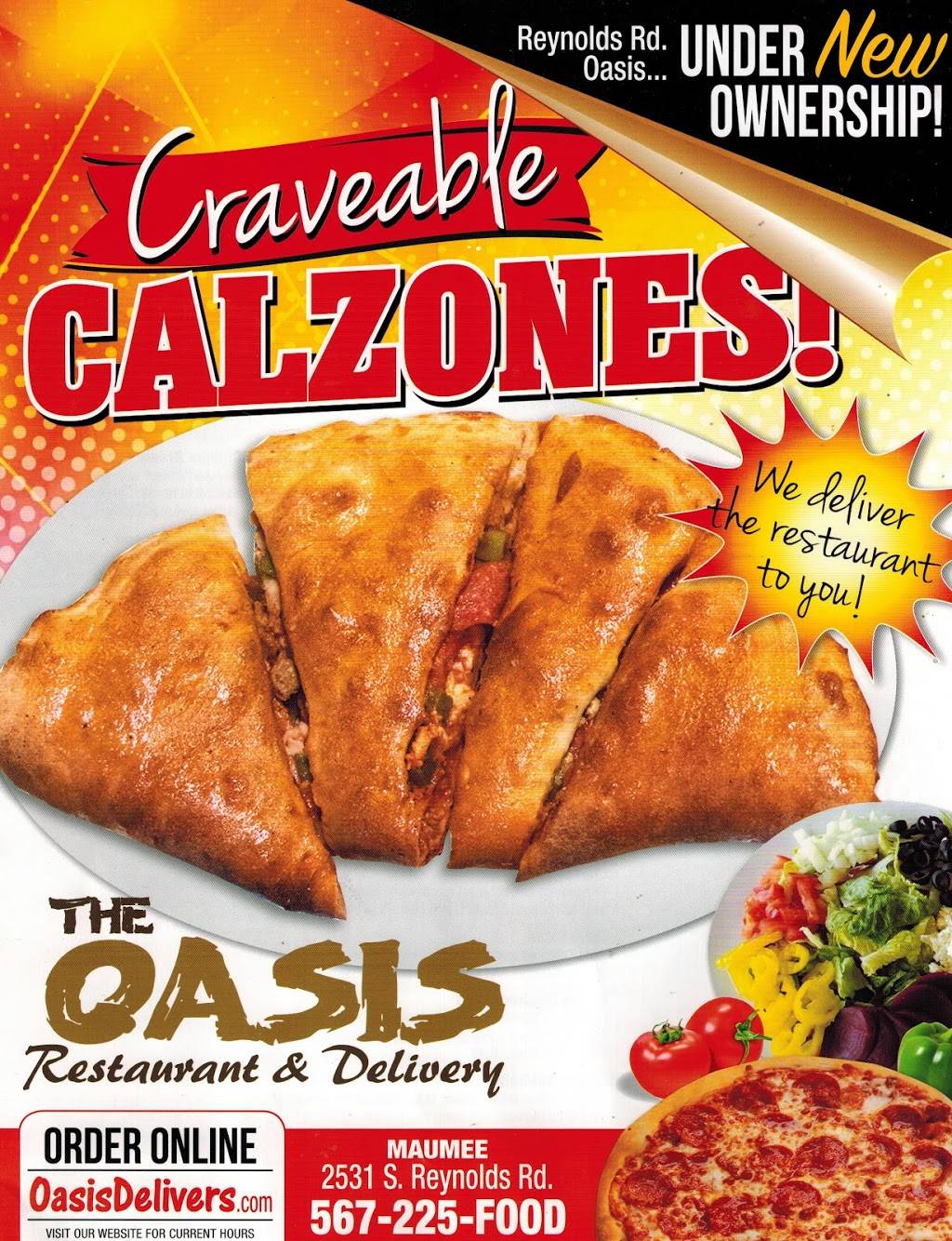 The Oasis Restaurant and Delivery | restaurant | 2531 S Reynolds Rd, Toledo, OH 43614, USA | 5672253663 OR +1 567-225-3663