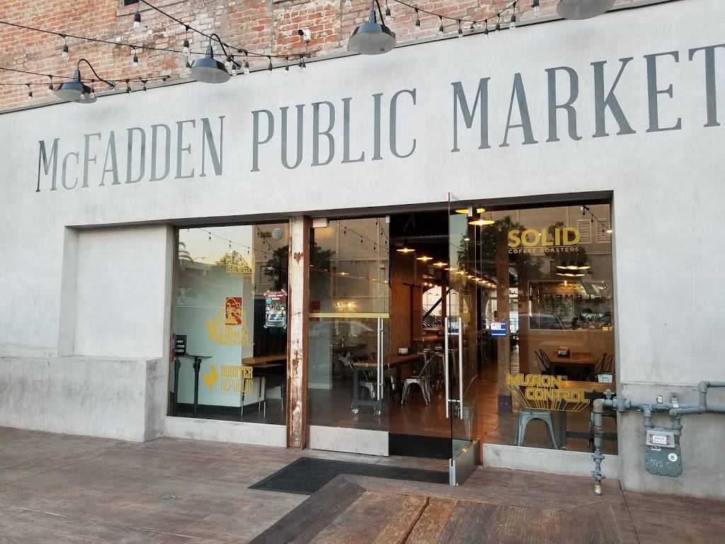 McFadden Public Market | restaurant | 515 N Main St, Santa Ana, CA 92701, USA | 6572323338 OR +1 657-232-3338