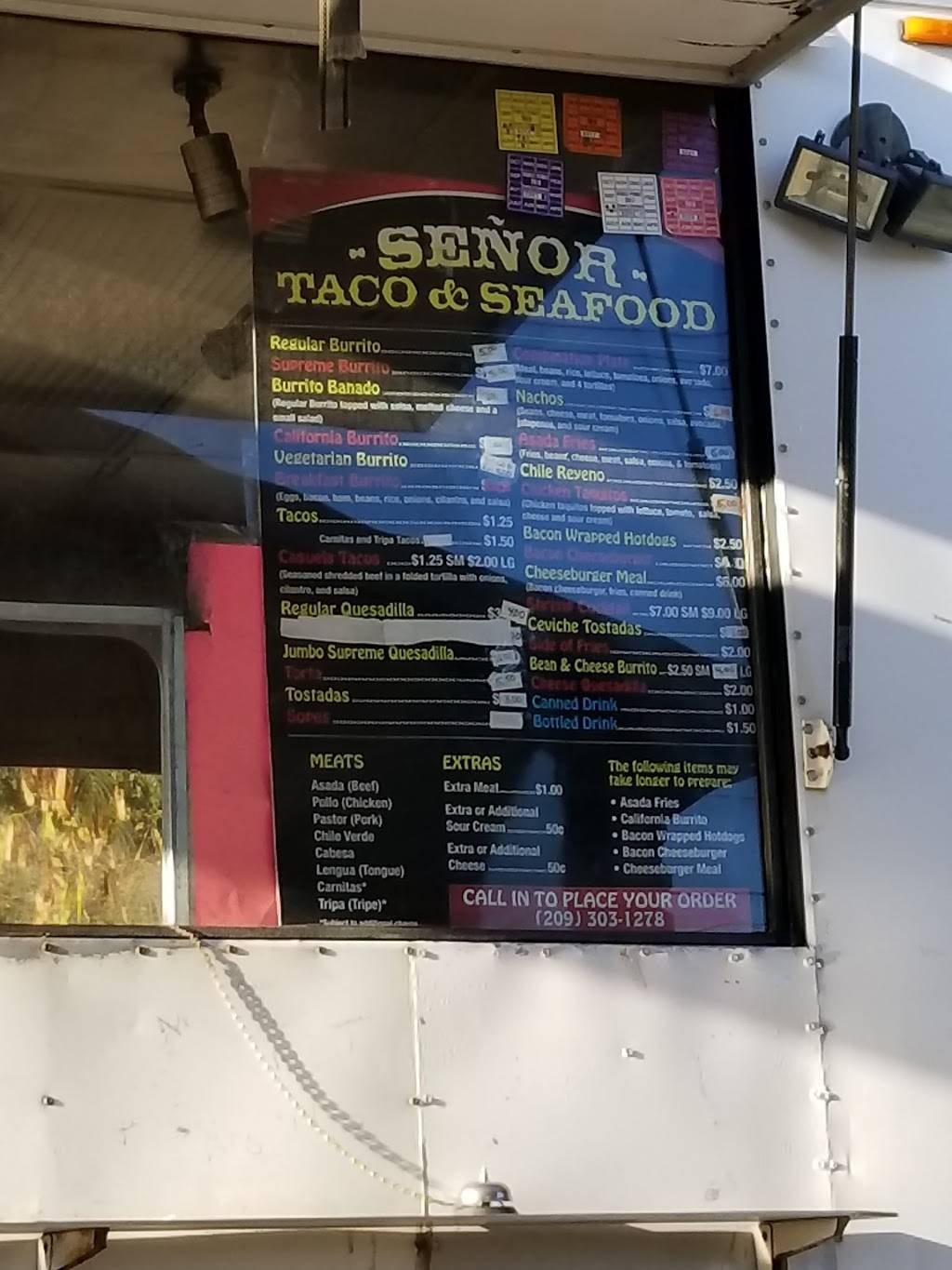 Senor Taco & Seafood | restaurant | 13135 Lake Rd, Hickman, CA 95323, USA | 2093031278 OR +1 209-303-1278