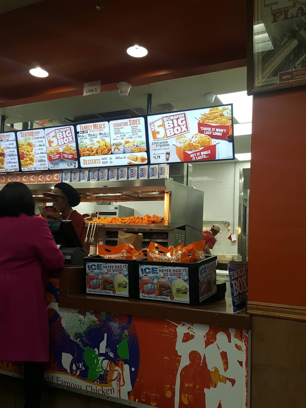 Popeyes Louisiana Kitchen | restaurant | 850 Pennsylvania Ave, Brooklyn, NY 11207, USA | 7184850500 OR +1 718-485-0500