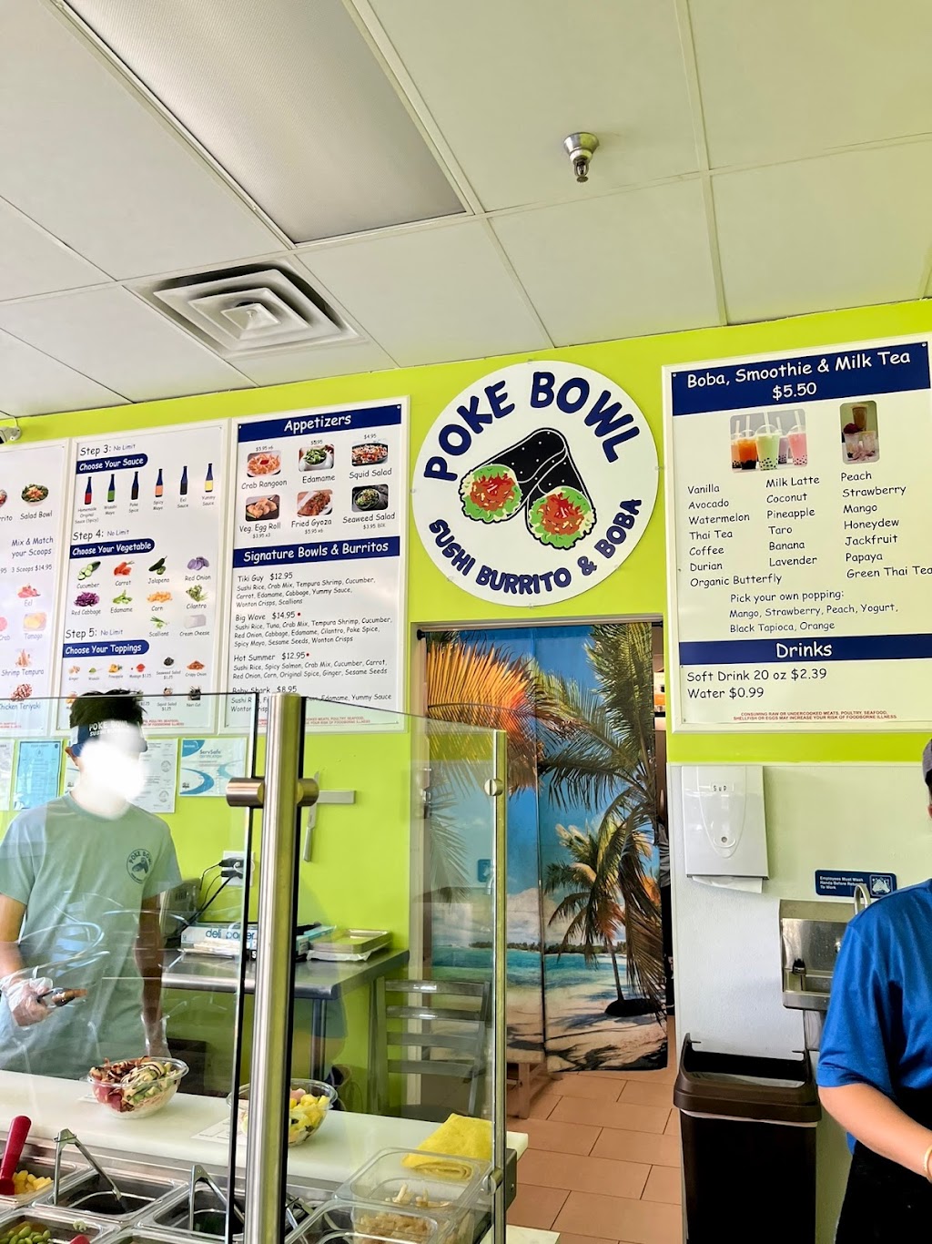 Poke bowl sushi burrito & boba | restaurant | 74 Plantation Pointe Rd, Fairhope, AL 36532, USA | 2513217401 OR +1 251-321-7401