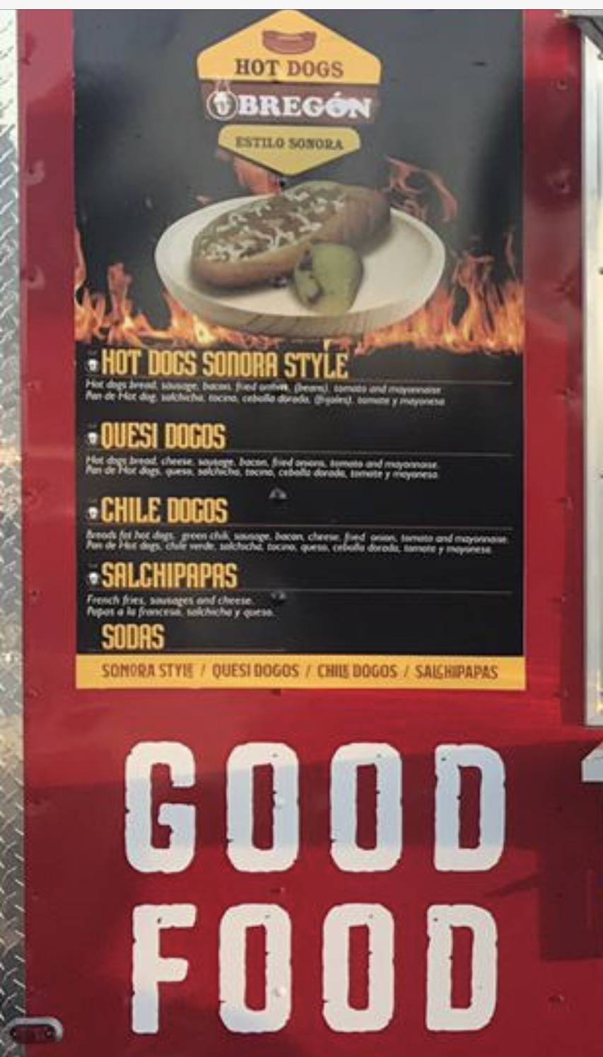 HOT DOGS OBREGÓN | restaurant | 26308 W, MC 85, Buckeye, AZ 85326, USA | 6025247802 OR +1 602-524-7802