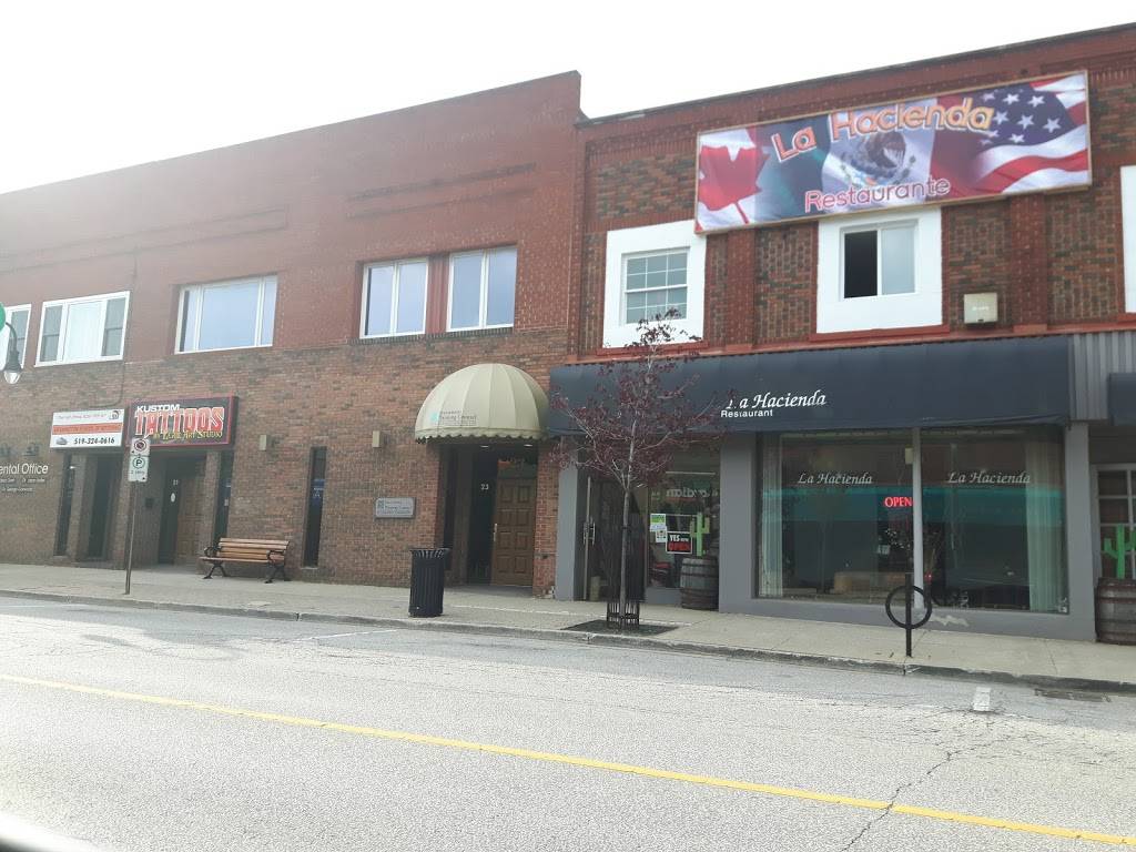 La Hacienda | restaurant | 25 Talbot St E, Leamington, ON N8H 1L1, Canada | 5487840021 OR +1 548-784-0021