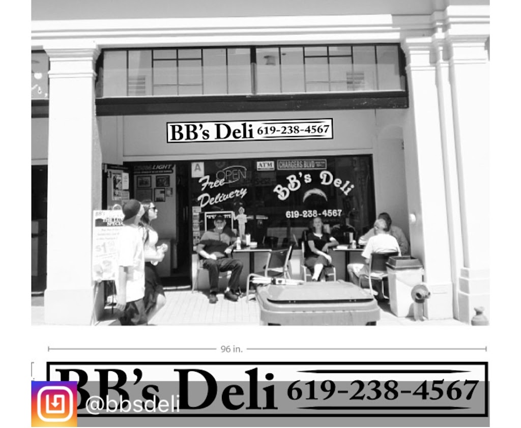 BBs Deli | restaurant | 1321 Fifth Ave, San Diego, CA 92101, USA | 6192384567 OR +1 619-238-4567