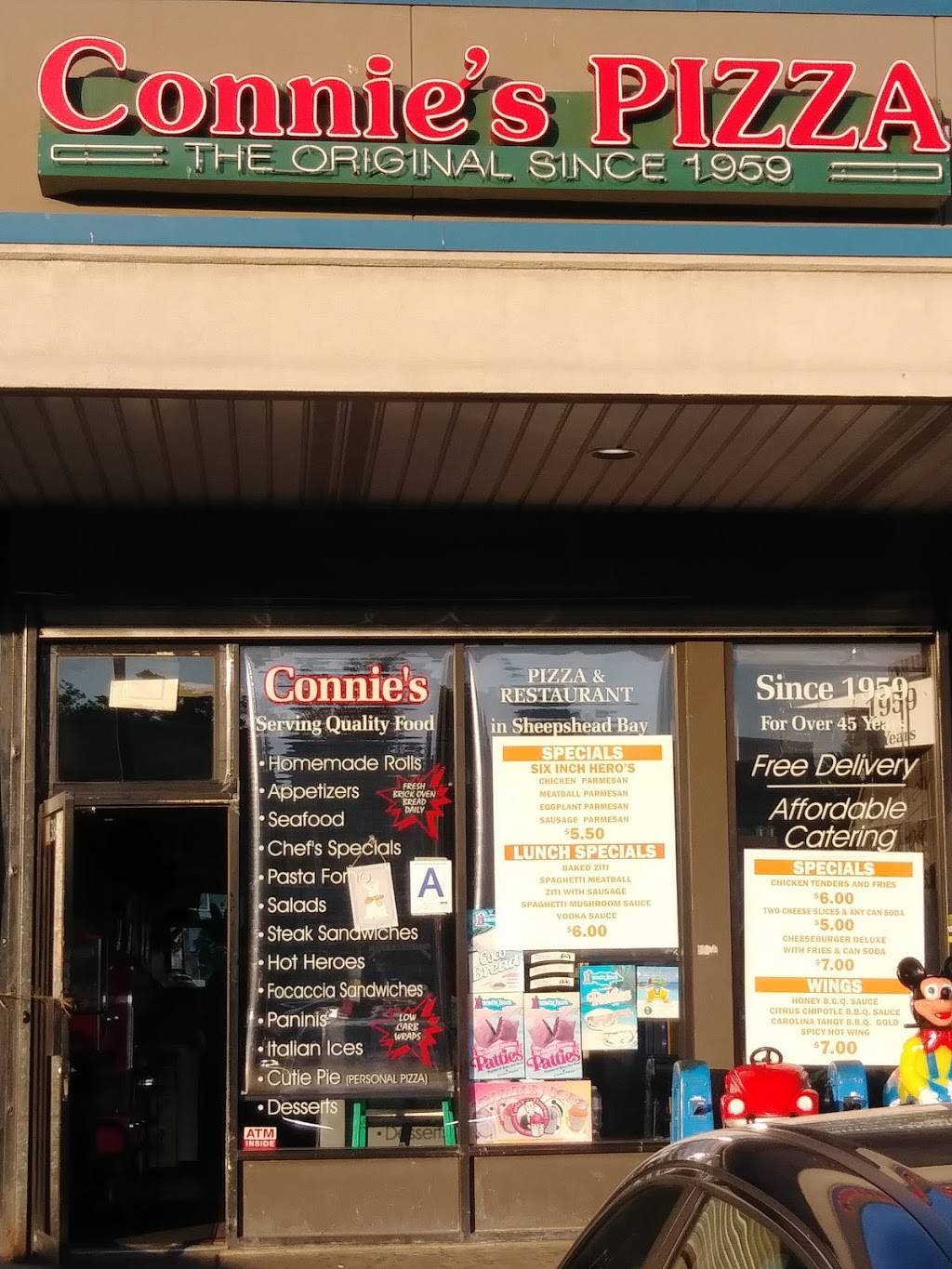 Connies Pizzeria | restaurant | 3845 Nostrand Ave, Brooklyn, NY 11235, USA | 7186469644 OR +1 718-646-9644