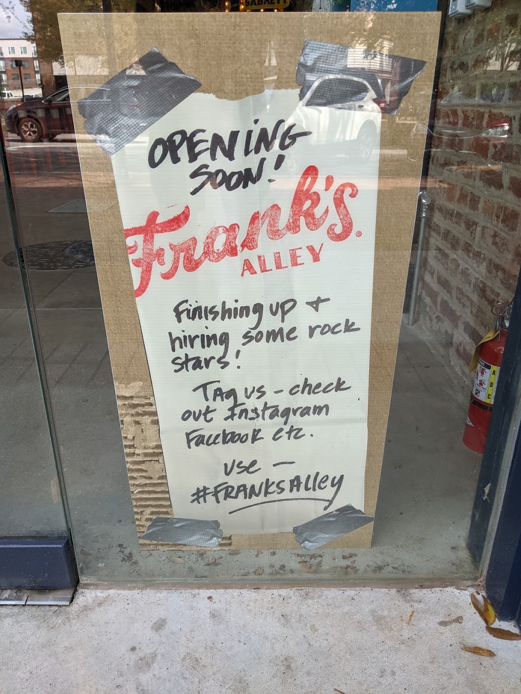 Franks Alley - NY Street Food | restaurant | 1246 Broadway, Columbus, GA 31901, USA | 7062217090 OR +1 706-221-7090