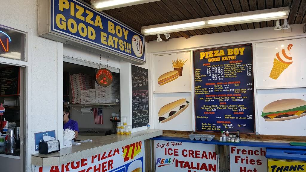 Pizza Boy | restaurant | 1103 Atlantic Ave, Ocean City, MD 21842, USA | 4102893052 OR +1 410-289-3052