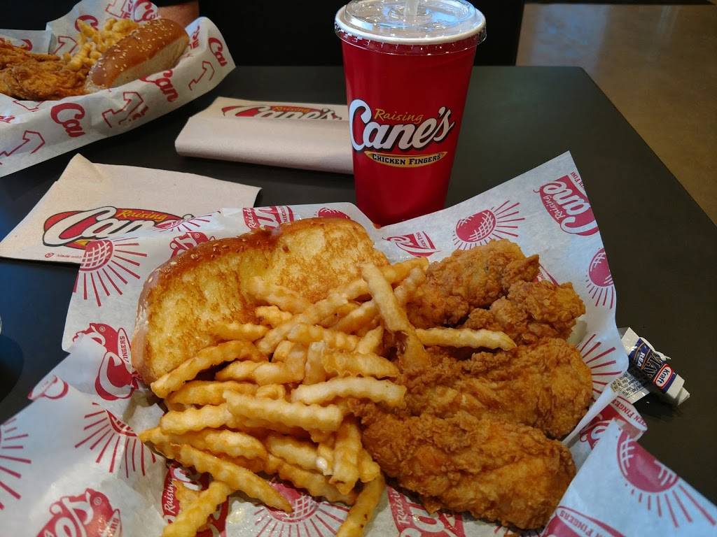 Raising Canes Chicken Fingers | meal takeaway | 14385 W Bell Rd, Surprise, AZ 85374, USA | 6232303997 OR +1 623-230-3997