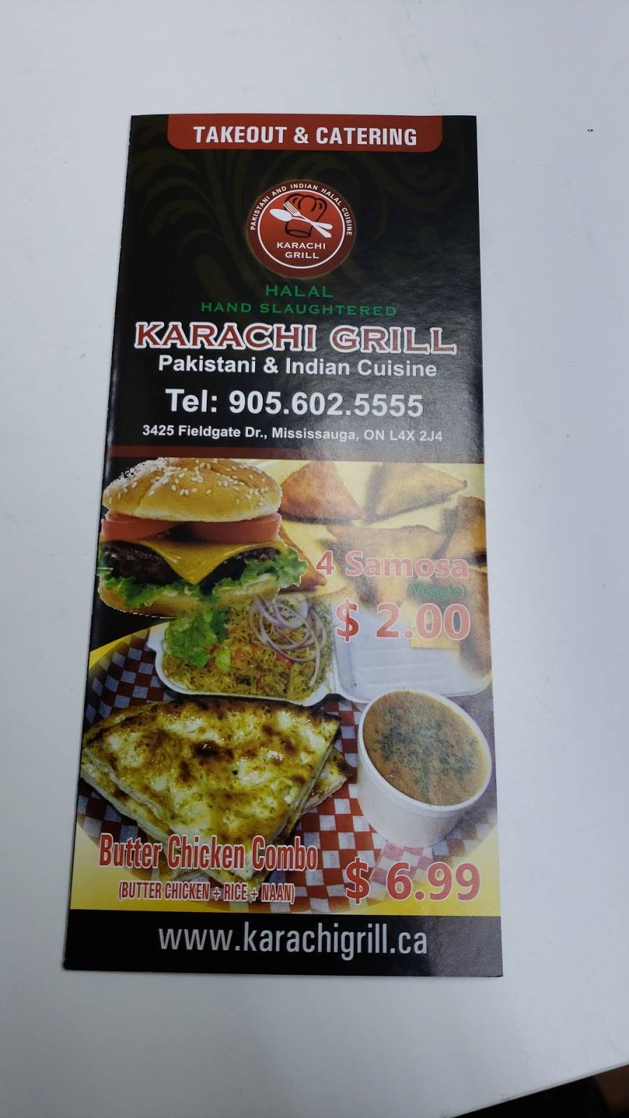 Karachi Grill | restaurant | 3425 Fieldgate Dr Unit 10, Mississauga, ON L4X 2J4, Canada | 9056025555 OR +1 905-602-5555
