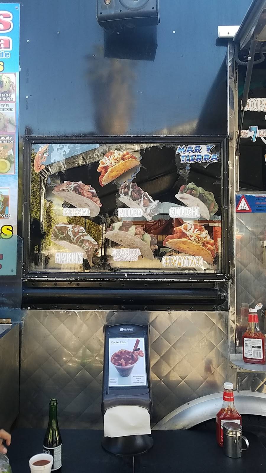 Mariscos Mar Y Tierra | restaurant | Unnamed Road, Chula Vista, CA 91910, USA | 6196384841 OR +1 619-638-4841