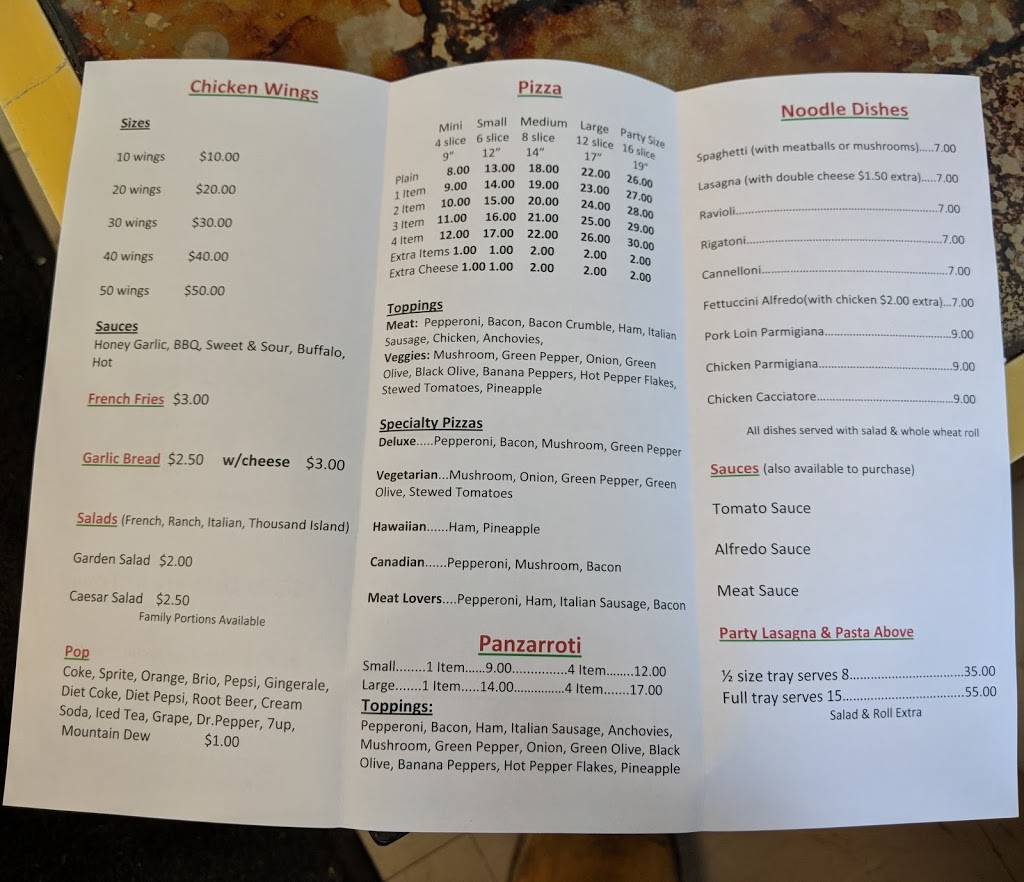 Sebastians Pizza & Noodle Factory | restaurant | 323 Norwich Ave, Woodstock, ON N4S 3W1, Canada | 5195395664 OR +1 519-539-5664