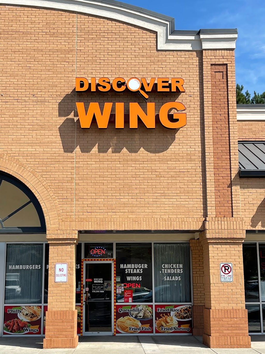 Discover Wing | restaurant | 2133 Lawrenceville-Suwanee Rd Ste 6, Suwanee, GA 30024, USA | 7702991888 OR +1 770-299-1888