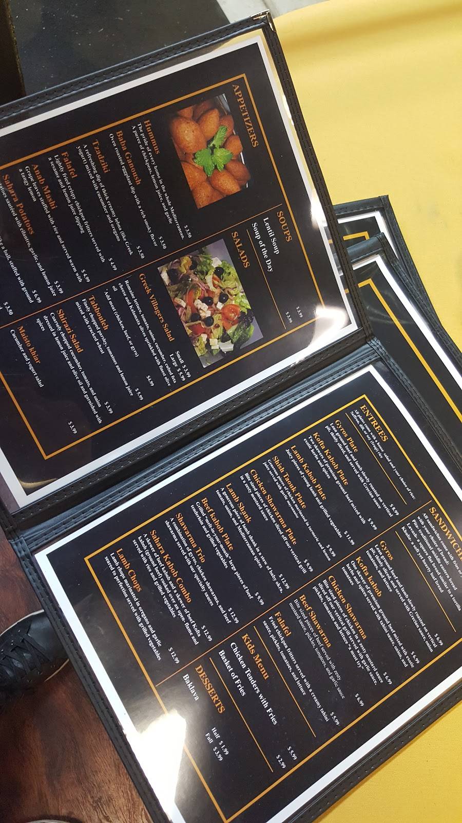 Sahara mediterranean grill | restaurant | 5528 Evers Rd, San Antonio, TX 78238, USA | 2109149744 OR +1 210-914-9744