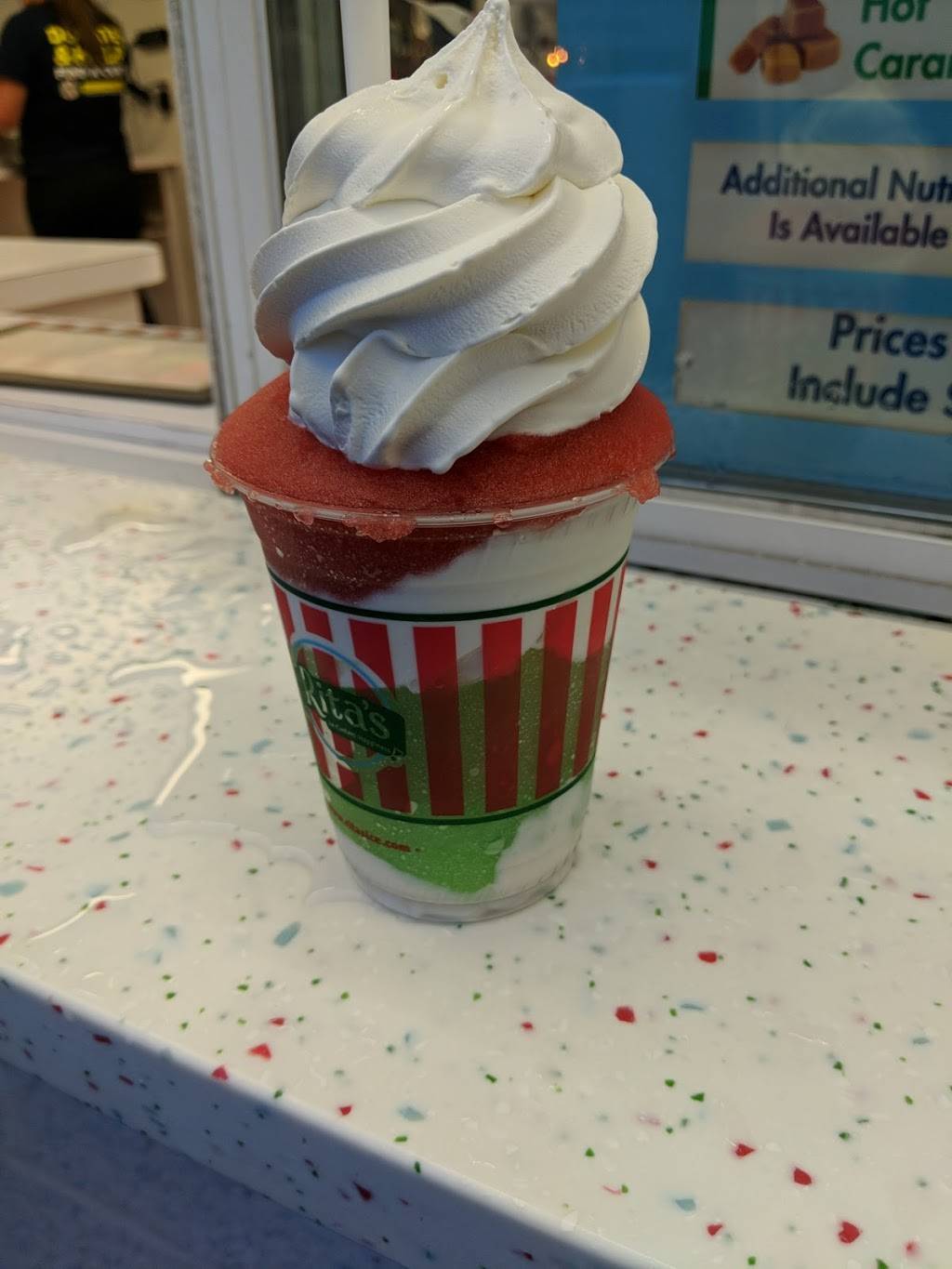 Ritas Italian Ice | restaurant | 629 E Main St, Palmyra, PA 17078, USA | 7178383350 OR +1 717-838-3350