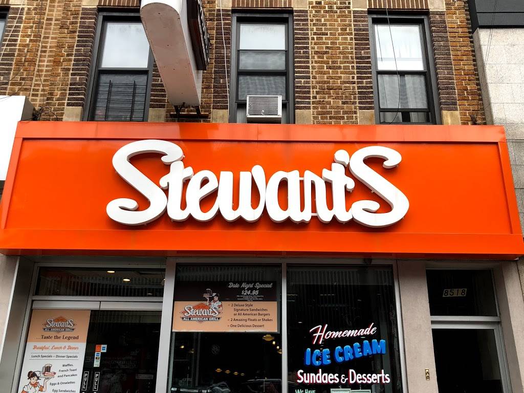 Stewarts | restaurant | 8518 5th Ave, Brooklyn, NY 11209, USA | 3474974357 OR +1 347-497-4357