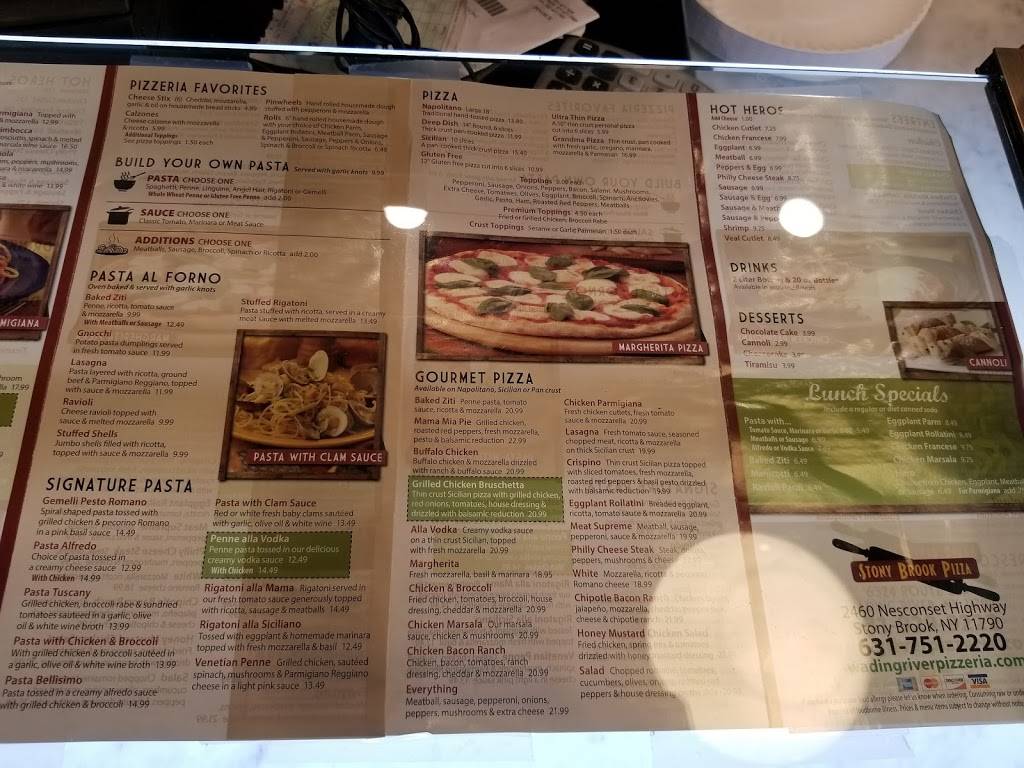 Stony Brook Pizza | restaurant | 2460 Nesconset Hwy # 10, Stony Brook, NY 11790, USA | 6317512220 OR +1 631-751-2220