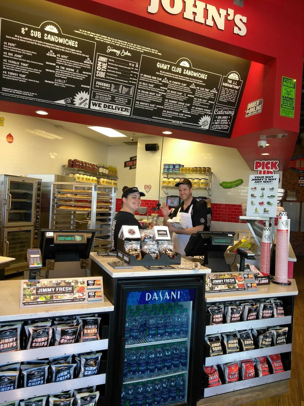 Jimmy Johns | meal delivery | 2424 James L Redman Pkwy, Plant City, FL 33566, USA | 8137565897 OR +1 813-756-5897