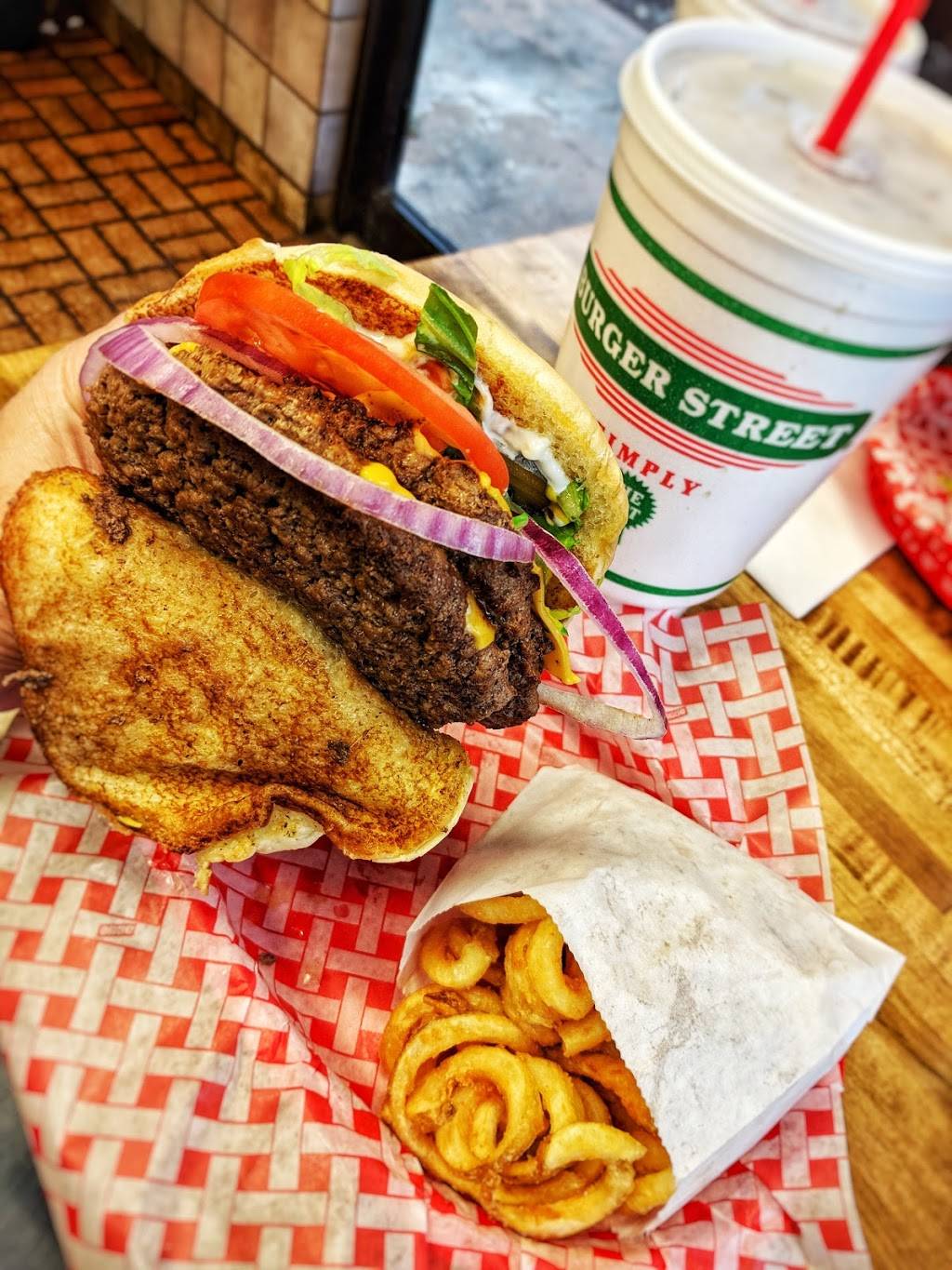 Burger Street | restaurant | 1201 W Pipeline Rd, Hurst, TX 76053, USA | 8175908150 OR +1 817-590-8150