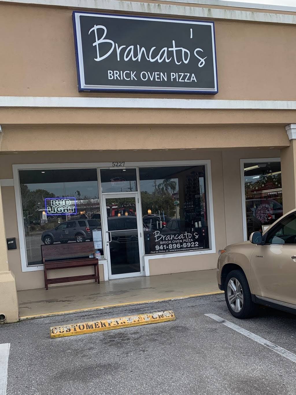 Brancato’s Brick Oven Pizza | restaurant | 5227 Manatee Ave W, Bradenton, FL 34209, USA | 9418966922 OR +1 941-896-6922