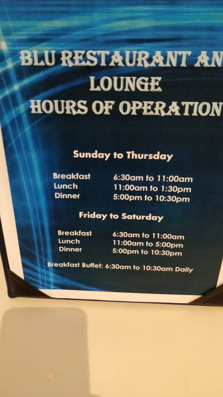 Blu Restaurant & Lounge at Crowne Plaza Los Angeles | restaurant | 601 S Palos Verdes St, San Pedro, CA 90731, USA | 3105218080 OR +1 310-521-8080